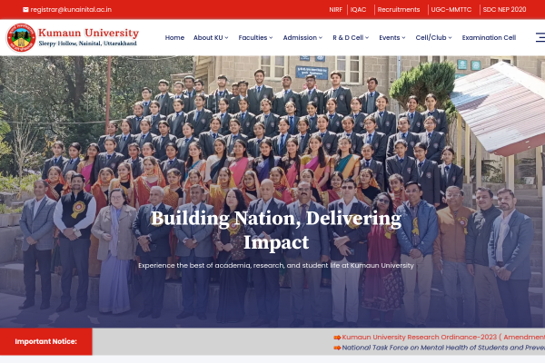 Kumaun University Nainital